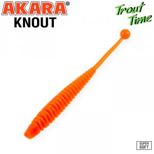 Силиконовая приманка Akara Trout Time KNOUT 2,5 Cheese (10 шт)