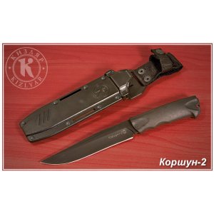 Нож Коршун-2 (эластрон) пластиковый чехол