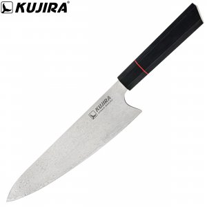 Нож кухонный Kujira Japan Series San Mai Tatsu 210 mm VG 10 handle G10