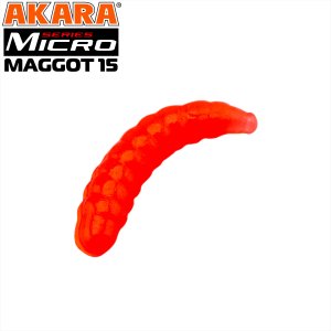 Силикон Akara MICRO Maggot 15 mm