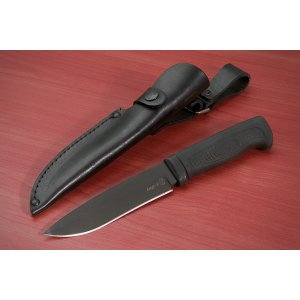 Нож Амур-2 (чёрный эластрон)