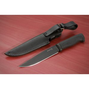 Нож Енисей-2 (чёрный эластрон)