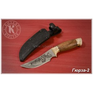 Нож Гюрза -2 (металл/дерево-орех)