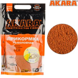 Прикормка Akara Premium Organic 1,0 кг Кукуруза Метод