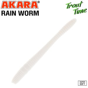 Силиконовая приманка Akara Trout Time Rain-Worm 2.5 Shrimp (10 шт)