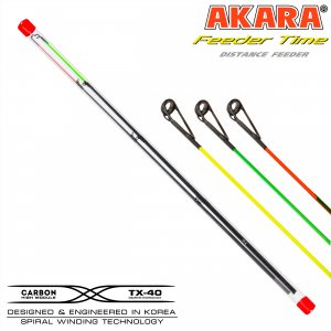 Комплект хлыстов (квивертипов) 3 штуки для Akara Time Distance Feeder TX-40 (80-100-120) 3,9 м