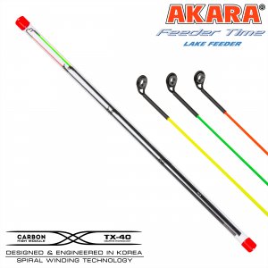 Комплект хлыстов (квивертипов) 3 штуки для Akara Time Lake Feeder TX-40 (40-60-80) 3,6 м