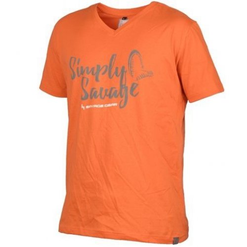 Футболка Savage Gear Simply Savage Orange