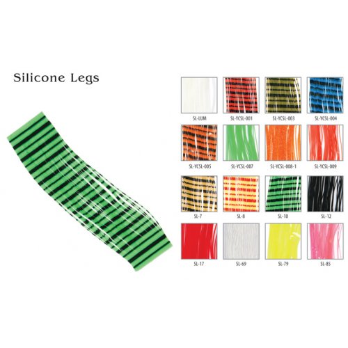 Материал для вязки мушек Akara Silicone Legs 15 см