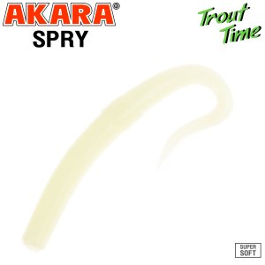 Силиконовая приманка Akara Trout Time SPRY 3.1 Cheese (10 шт)