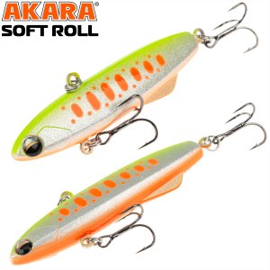 Воблер Akara раттлин Soft Roll