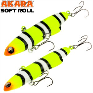 Воблер Akara раттлин Soft Roll