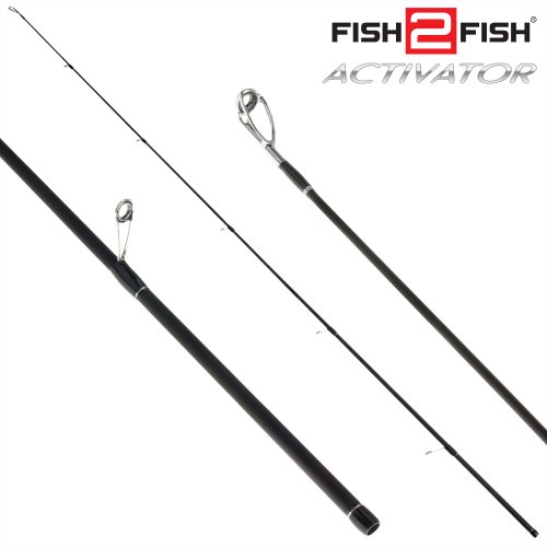 Хлыст угольный для спиннинга Fish2Fish Activator TP 802M TX-30 (7-28) 2,4 м