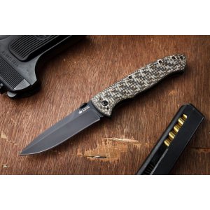 Нож Vega Черный Микарта 440C
