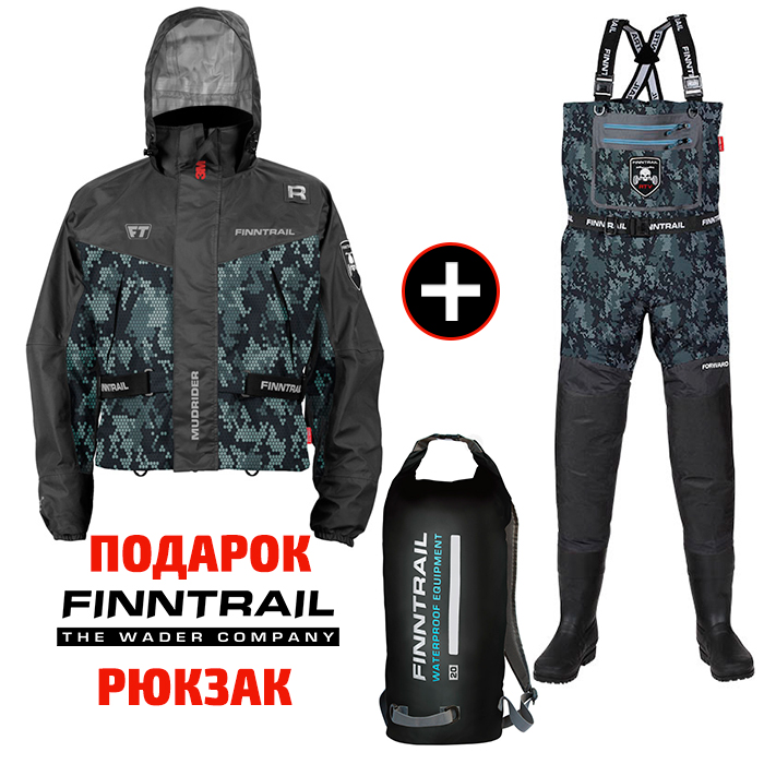 Костюм финтрейл. Вейдерсы Finntrail forward Plus 5240 Camo Grey. Finntrail Mudrider куртка. Вейдерсы Finntrail forward Plus 5240 CAMOGREY (12(46)XXL). Куртка Finntrail Coaster Grey.